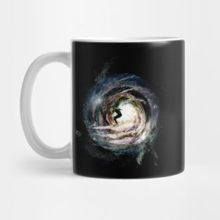 Galaxy surfer Mug